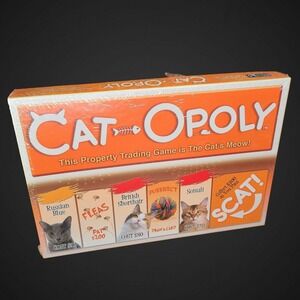 Catopoly Cat-Opoly Cat Lovers Monopoly Themed Family Party Game Sealed